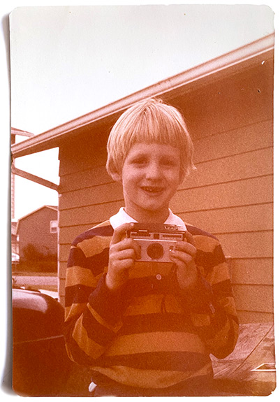 boy with camera